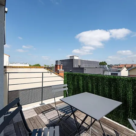 Le Saint Exupery - T3 Centre Avec Balcon + Parking Gratuit Toulouse